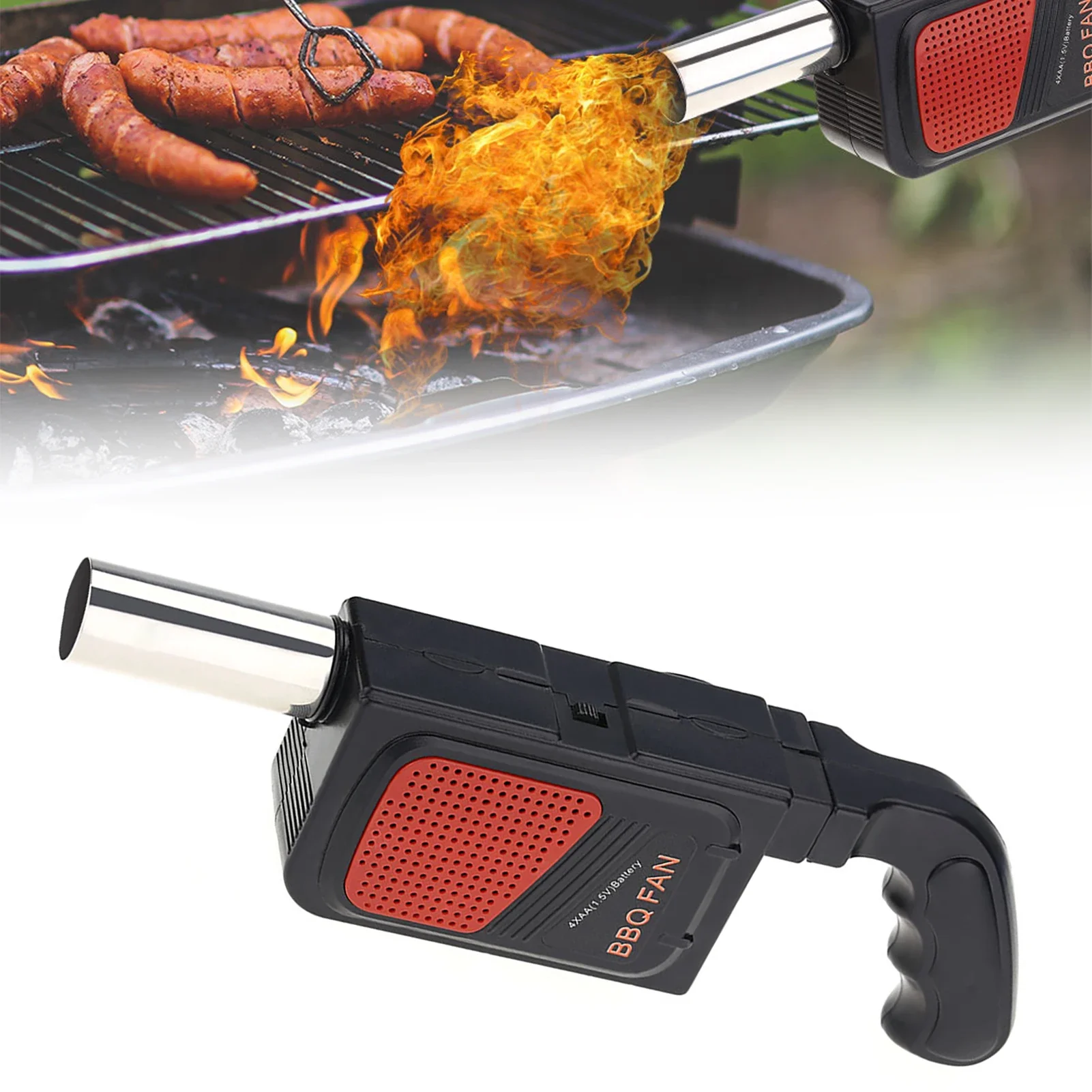 Kipas BBQ Elektrik Genggam Por - Camping Cooking Accessories ulasan dan harga