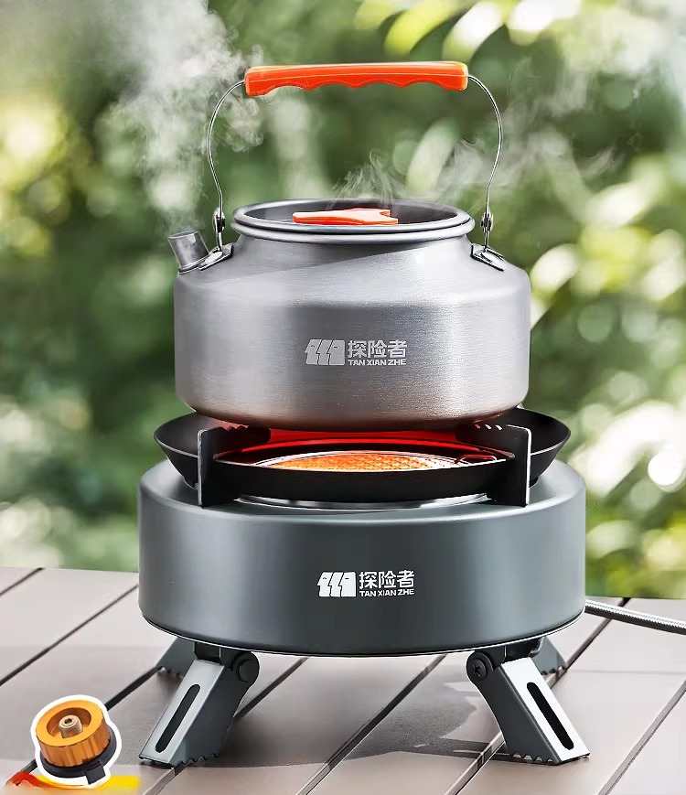 Kompor Gas Portabel Terpisah u - Camping Cooking Box Set ulasan dan harga