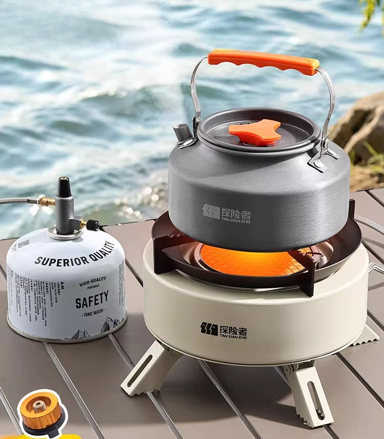 Kompor Gas Portabel Terpisah u - Camping Cooking Box Set ulasan dan harga