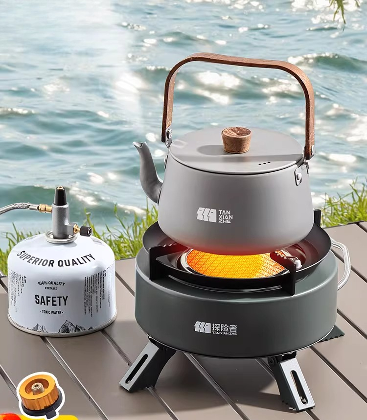 Kompor Gas Portabel Terpisah u - Camping Cooking Box Set ulasan dan harga