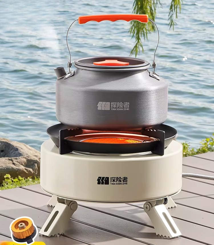 Kompor Gas Portabel Terpisah u - Camping Cooking Box Set ulasan dan harga