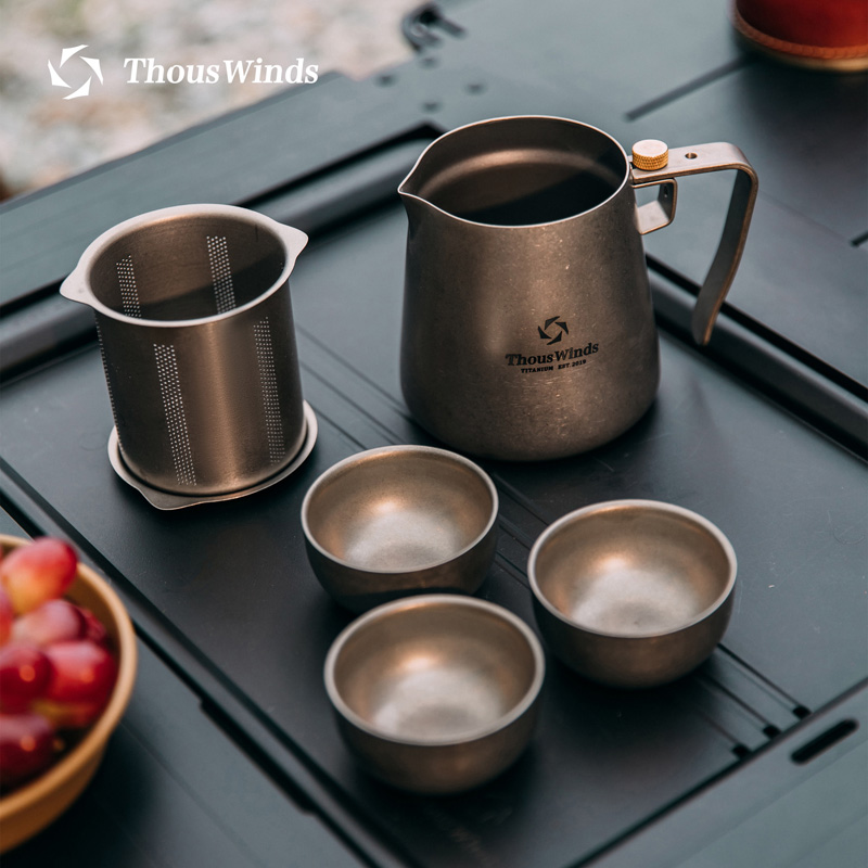 Set Peralatan Makan Berkemah L - Camping Cooking Set Stainless Steel ulasan dan harga