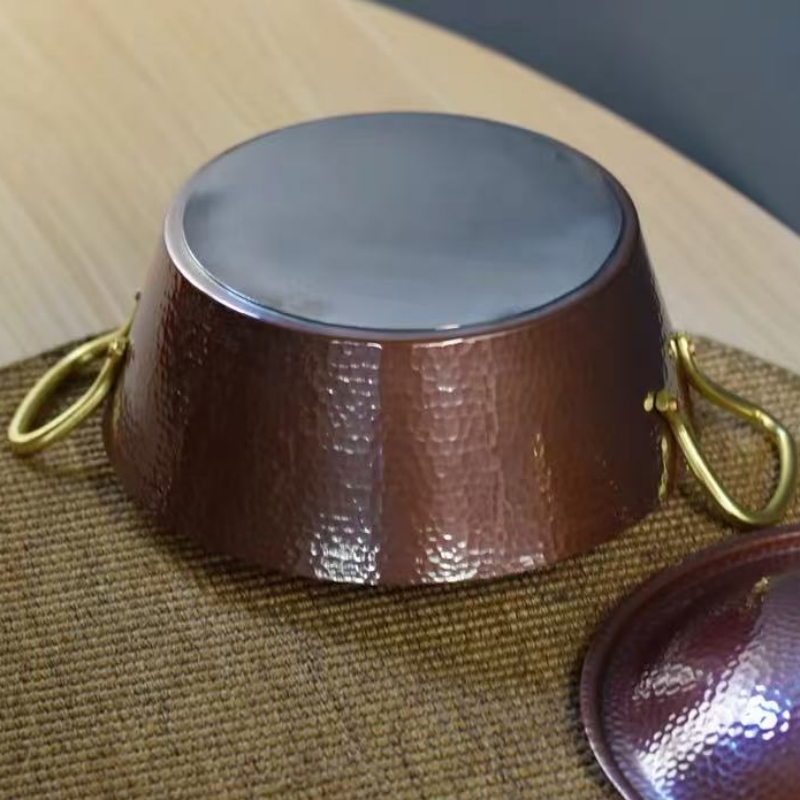 Panci Tembaga Vintage Buatan T - Camping Cooking Pot With Lid ulasan dan harga