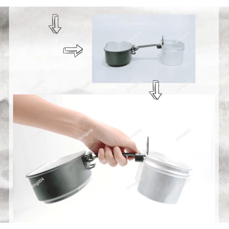 Set Peralatan Masak Camping Mu - Camping Cooking Box Set ulasan dan harga